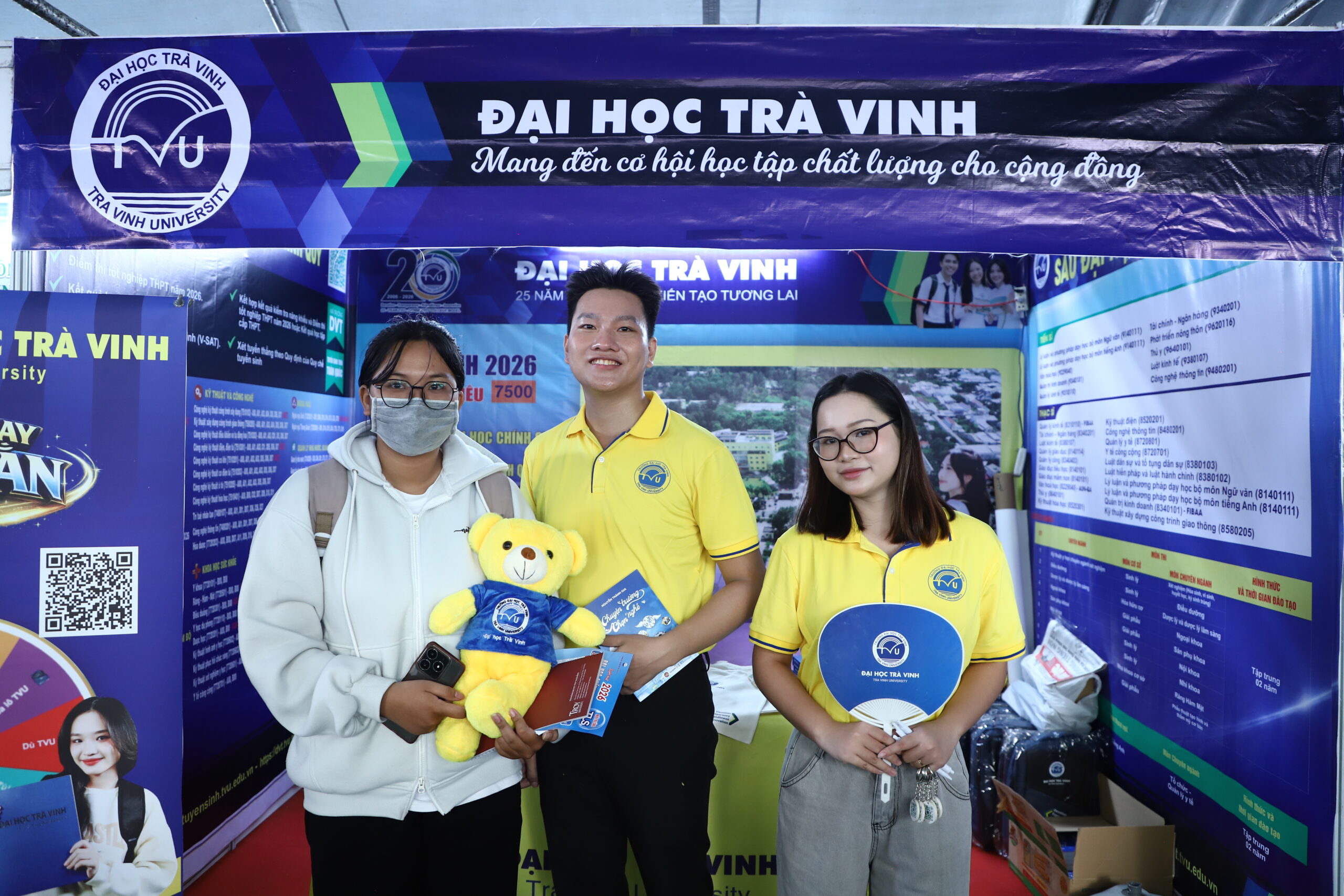 Đại học Trà Vinh đồng hành cùng Ngày hội tuyển sinh – hướng nghiệp năm 2026 tại Tp.Cần Thơ